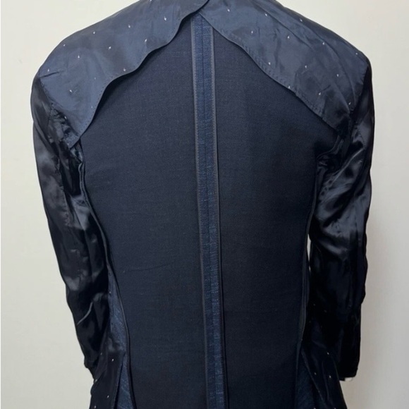 Hugo Boss Raye 7 extra slim fit wool & linen Jacket - Picture 4 of 14